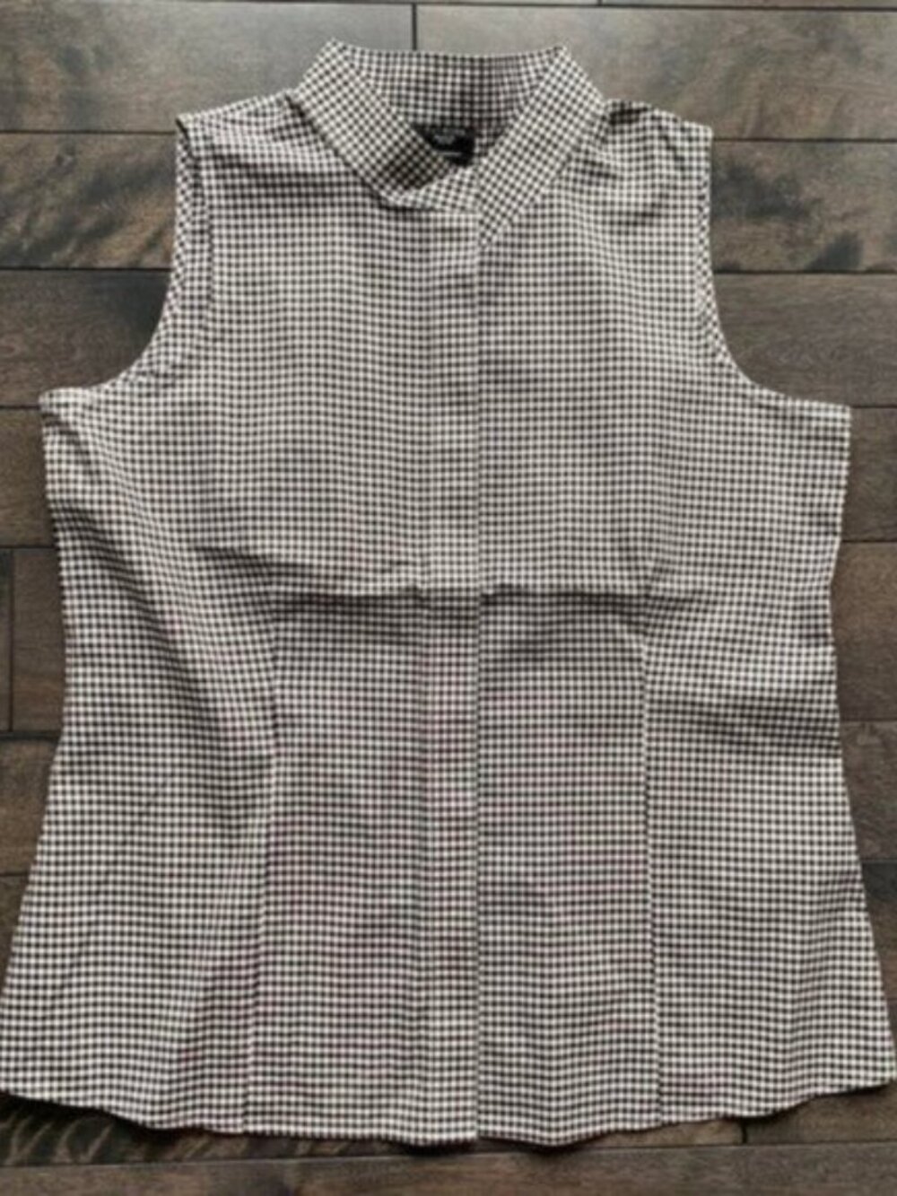 Talbots Checkered Top